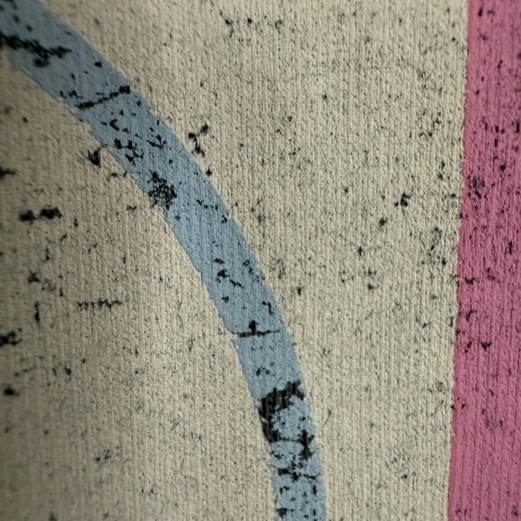 SmileyWorld Graphic T-Shirt Gray With Colorful Smileys Design Unisex Size L - Picture 5 of 10